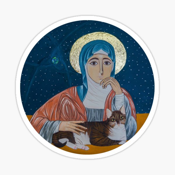 Julian of Norwich Icon Sticker