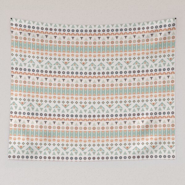Item preview, boho geometric pattern designed and sold by little-lyon.