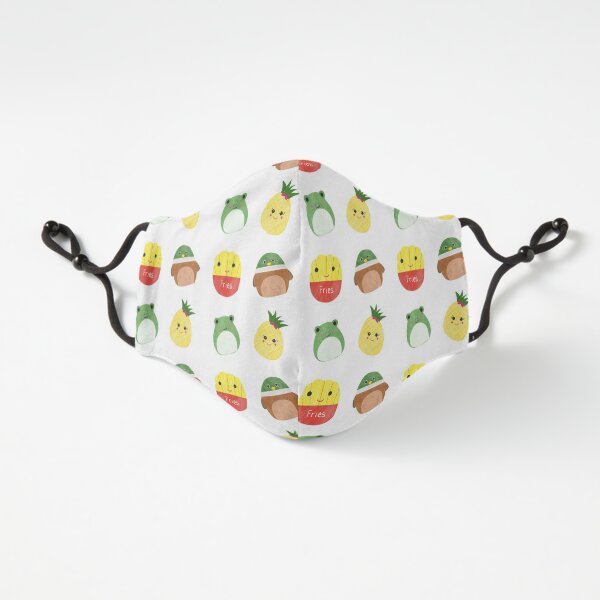 Fries, Ducks, Frogs, Pineapples Fitted 3-Layer