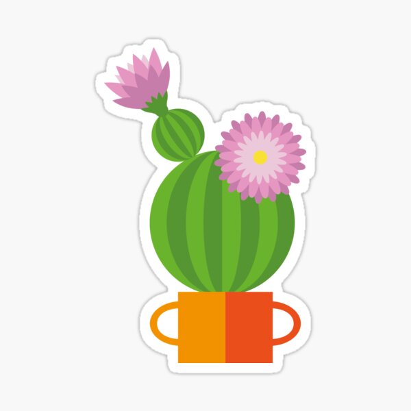 Funny Cactus Sticker