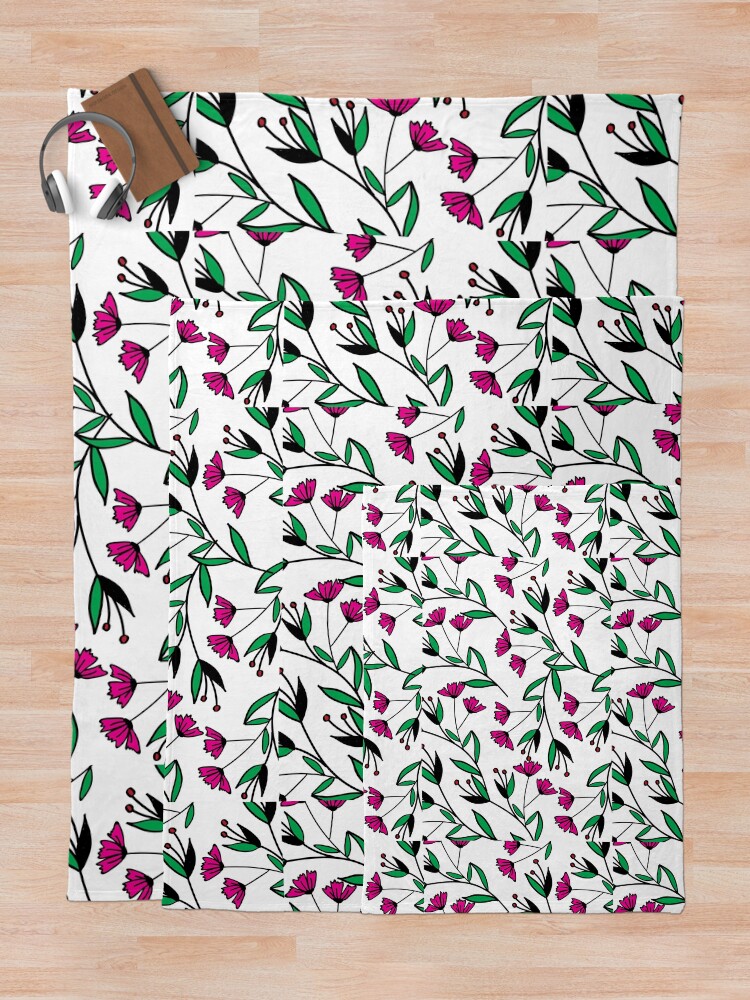 Thumbnail 5 of 6, Throw Blanket, Spring is here collection designed and sold by Fortified.