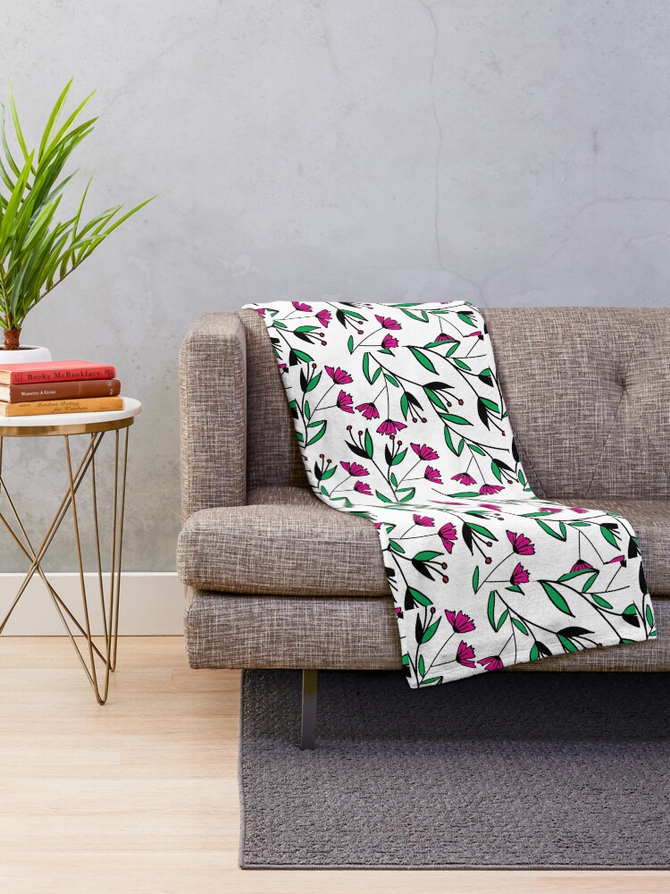 Thumbnail 2 of 6, Throw Blanket, Spring is here collection designed and sold by Fortified.