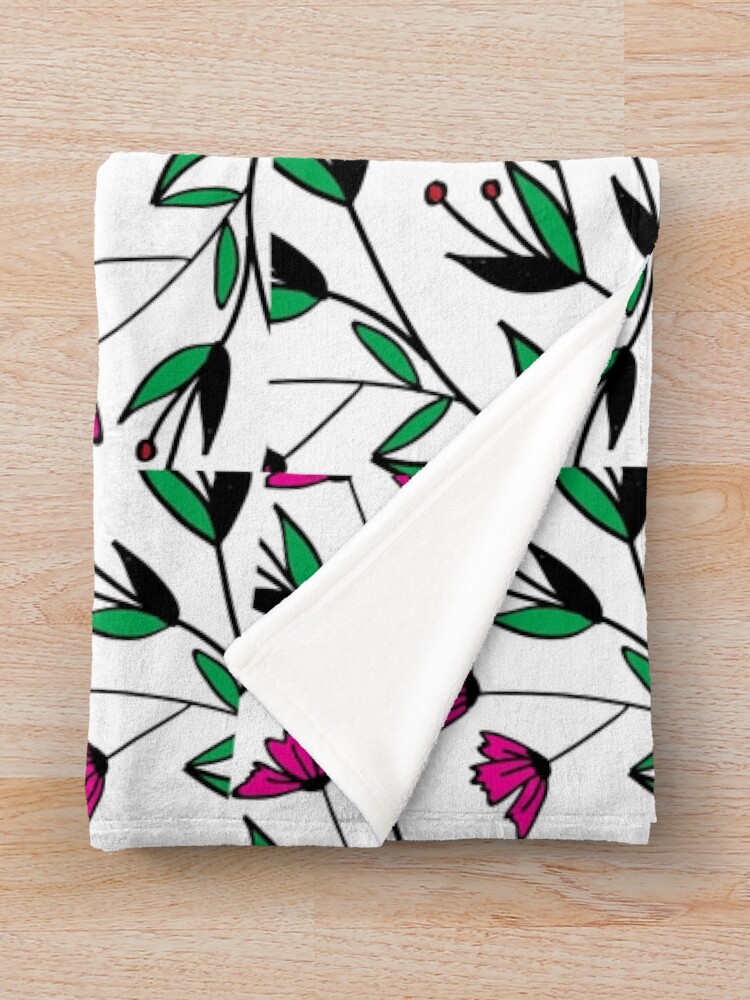 Thumbnail 3 of 6, Throw Blanket, Spring is here collection designed and sold by Fortified.