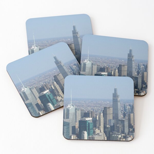 Item preview, Aerial View, Midtown Manhattan, Skyscrapers, New York City designed and sold by lenspiro.