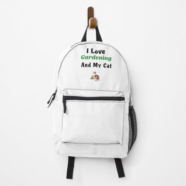 Item preview, I Love Gardening And My Cat designed and sold by TAPDesigns.