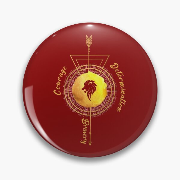 Item preview, Red and Golden Courage, Determination, Bravery 3 designed and sold by AlexWolfDesigns.