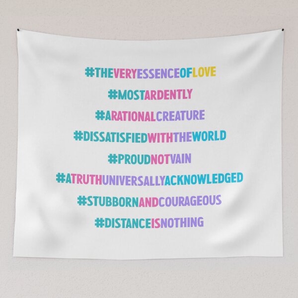 Item preview, Pride and Prejudice Hashtag Pack designed and sold by rissidesigns.