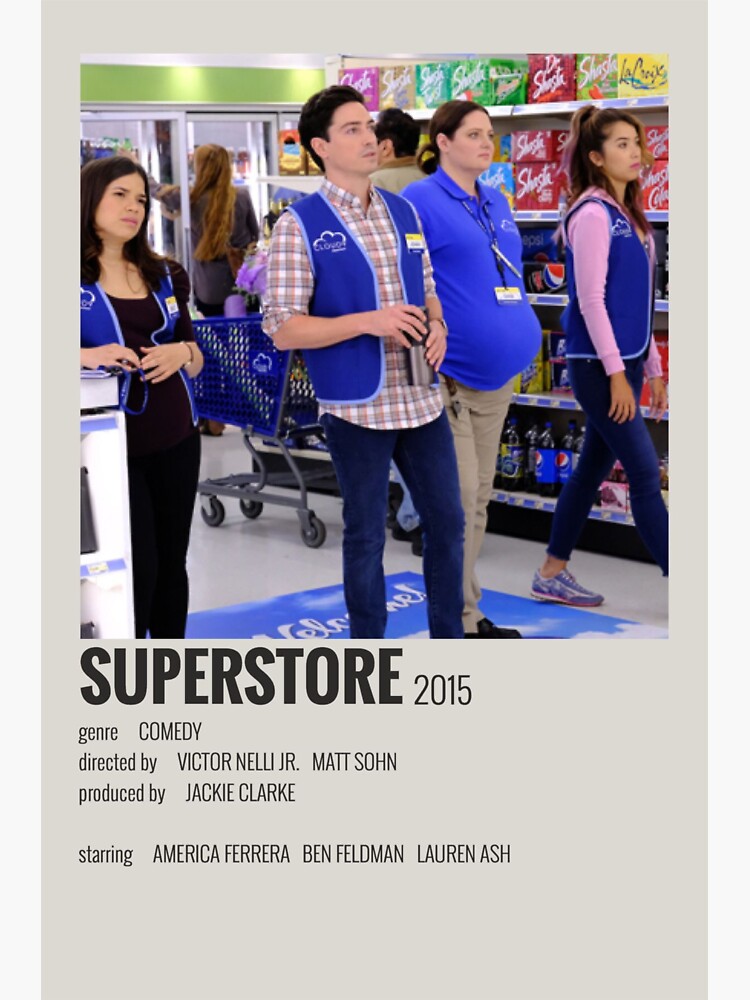 "Superstore movie" Sticker by dereksoriano24 Redbubble