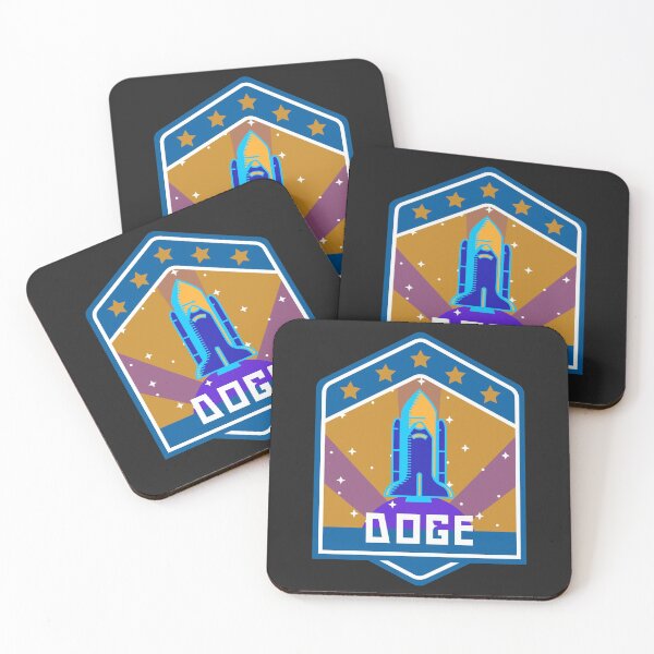 Item preview, Dogecoin Rocket To The Moon designed and sold by Peggy Lindstrom.