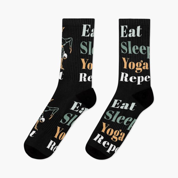 Item preview, Eat sleep yoga repeat designed and sold by mwebba2005.