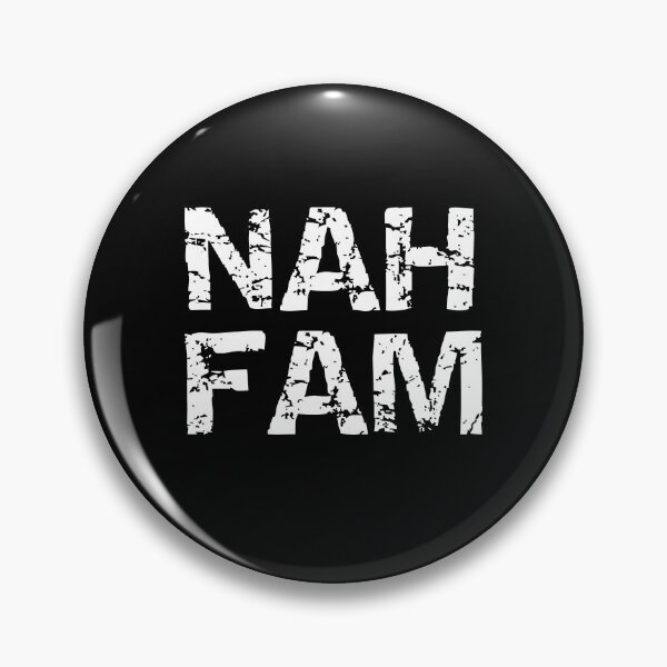 Item preview,  Nah fam london slang phrase white design designed and sold by Captain-Jackson.