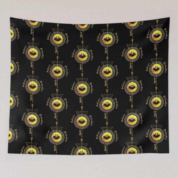 Item preview, Yellow and Black Badger Patience, Loyalty, Dedication 2 designed and sold by AlexWolfDesigns.