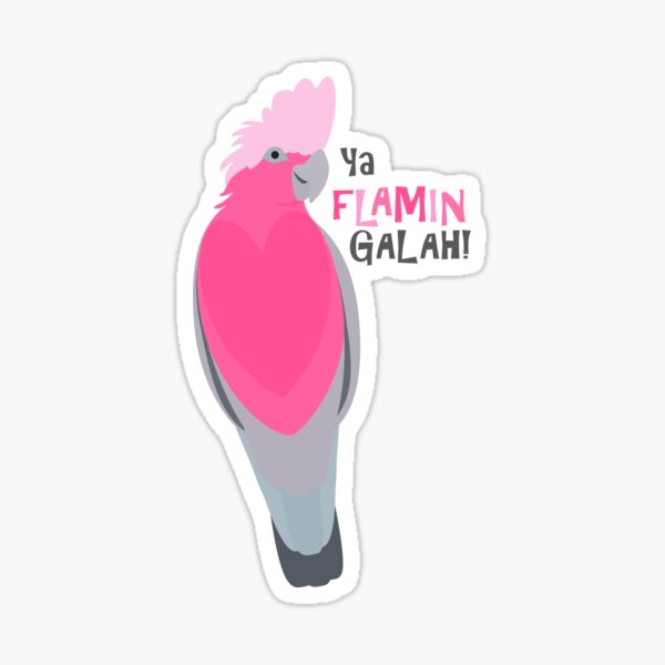Ya flamin galah! Sticker