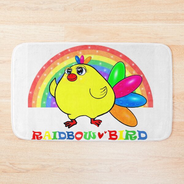 Item preview, Cute rainbow bird  designed and sold by Shirley cute art .