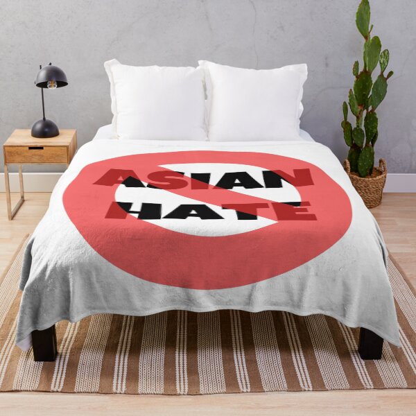 Item preview, Stop Asian Hate Black Red designed and sold by Inspire & Smile.