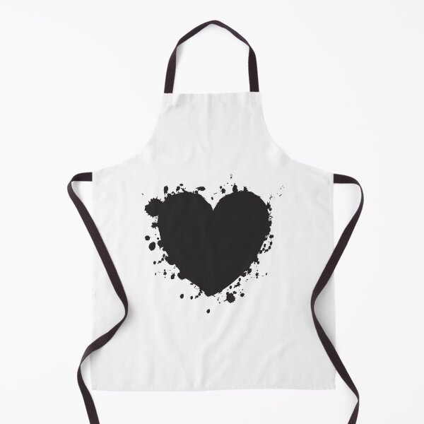 Item preview, Black Inked Heart designed and sold by WearItOwnIt.