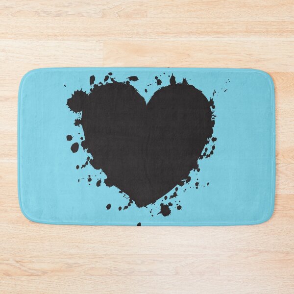 Item preview, Black Inked Heart designed and sold by WearItOwnIt.