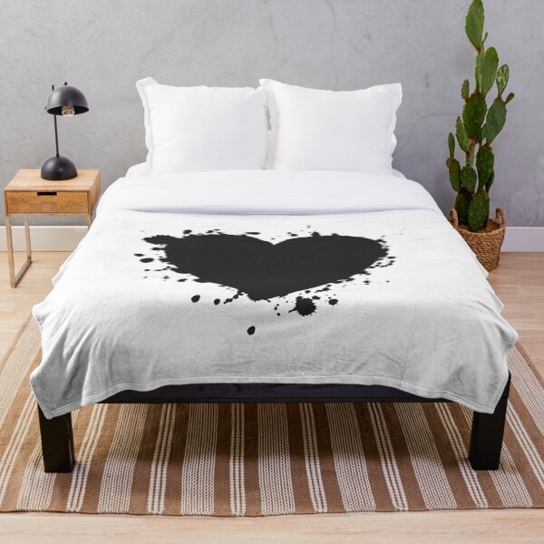Item preview, Black Inked Heart designed and sold by WearItOwnIt.