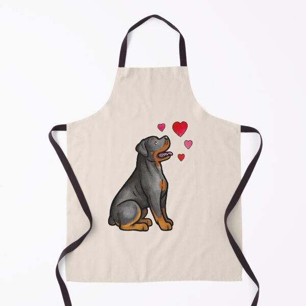 Item preview, Rottweiler love designed and sold by animalartbyjess.
