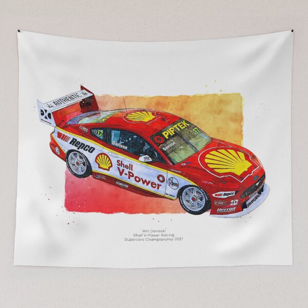 Item preview, Will Davison 2021 Supercars Championship Car Art designed and sold by d25bev.