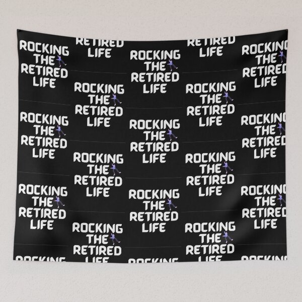 Item preview, ROCKING THE RETIRED LIFE designed and sold by Deeparsh.