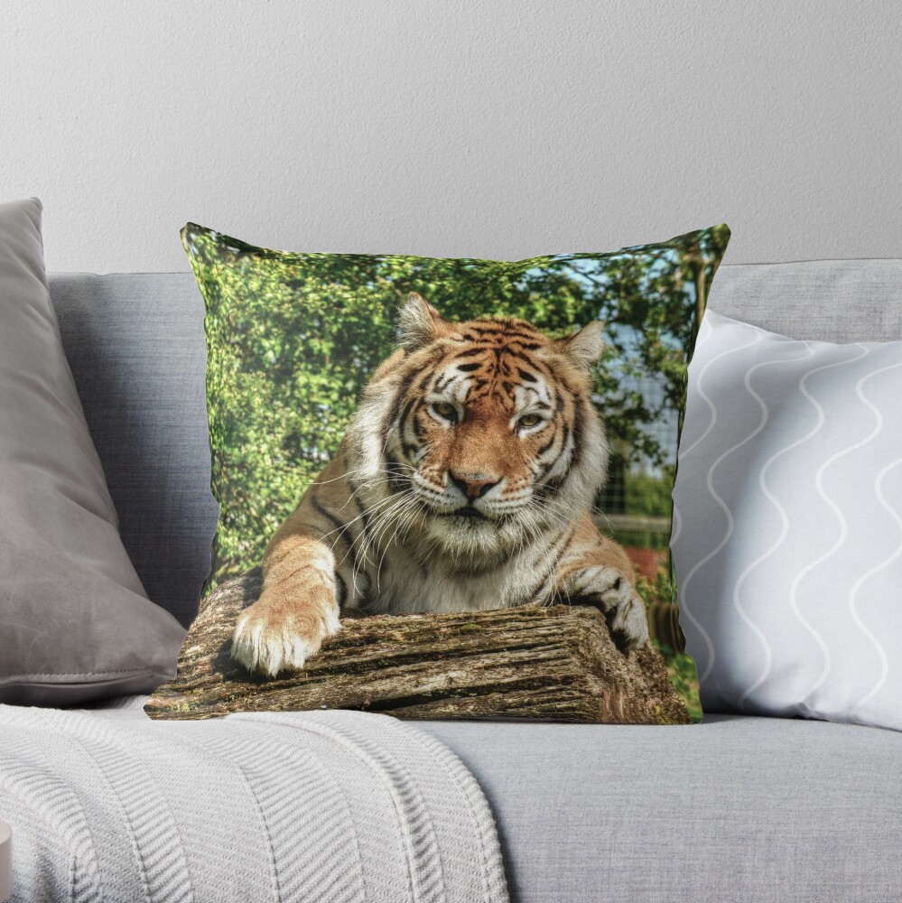 tiger shaped pillow