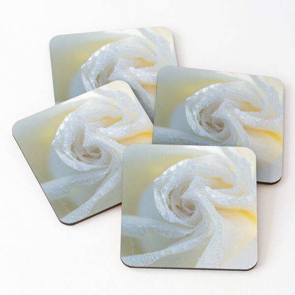 Item preview, Close up white rose designed and sold by PHphotographyAU.