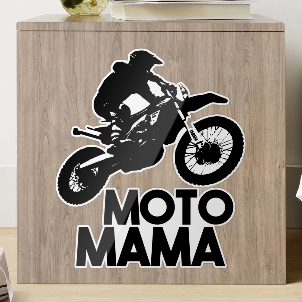 Moto Mom - Motocross Gift Sticker for Sale by jacks-tees