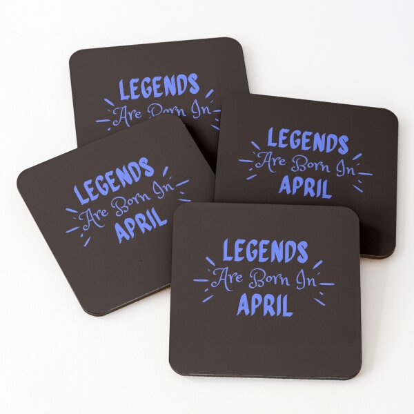 Item preview, Legends Are Born In April designed and sold by MariesDesigns11.