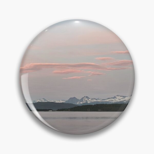 Item preview, Midnight view of Sunnmøre alps on the horizon designed and sold by TravCostas.