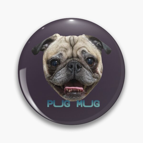 Item preview, Pug Mug designed and sold by HeatherNafeArt.