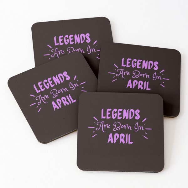 Item preview, Legends Are Born In April designed and sold by MariesDesigns11.