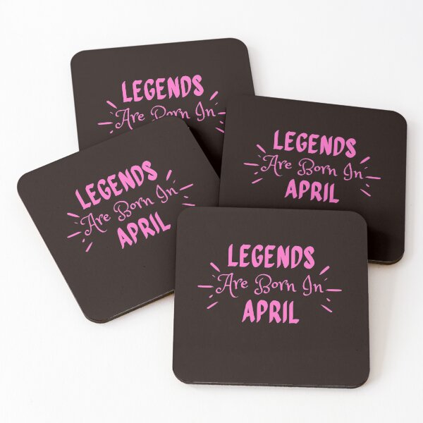 Item preview, Legends Are Born In April designed and sold by MariesDesigns11.