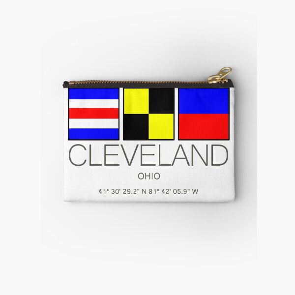 Artikelvorschau, CLEVELAND OHIO NAUTISCHE FLAGGE CLE SEE ERIE entworfen und verkauft von DESTINATIONS DECAL.