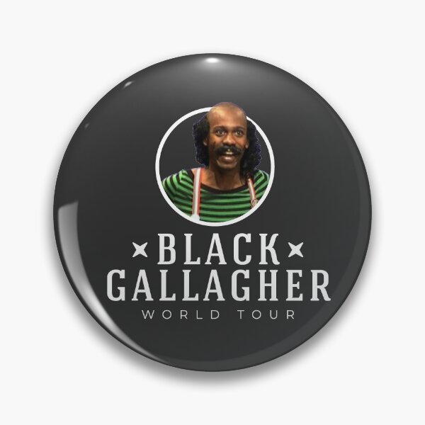 Item preview, Black Gallagher world tour designed and sold by Primotees.
