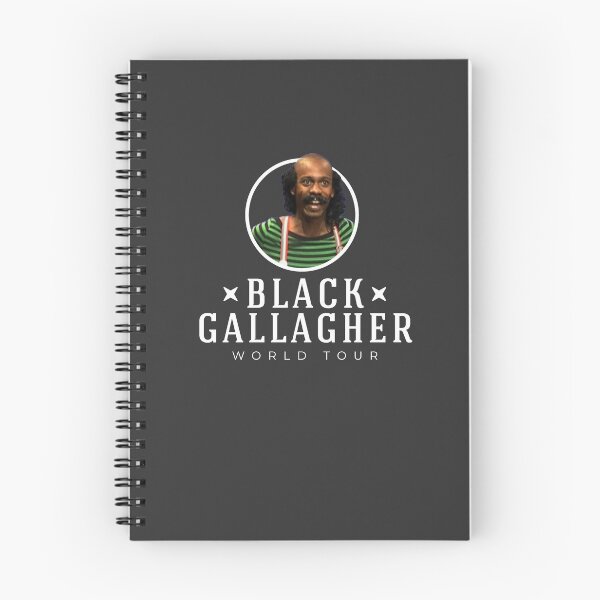 Item preview, Black Gallagher world tour designed and sold by Primotees.