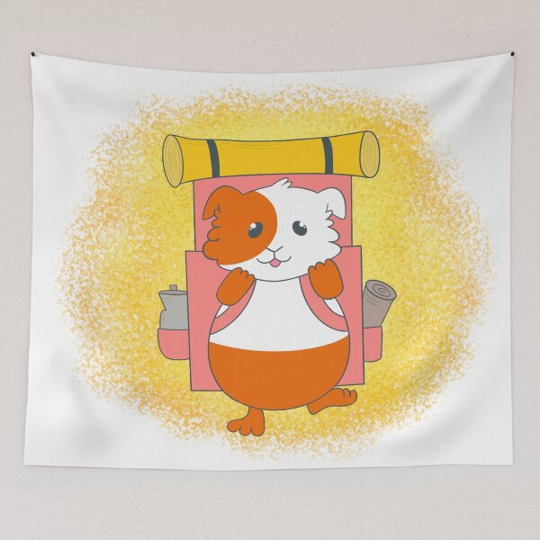 Item preview, Guinea pig Yoga  designed and sold by Guinea Pig 101.