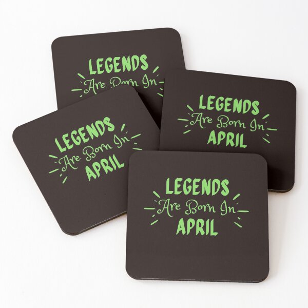 Item preview, Legends Are Born In April designed and sold by MariesDesigns11.
