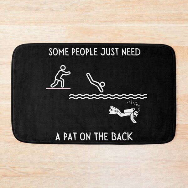 Item preview, Pat On The Back To Became a Diver designed and sold by Nostraw.