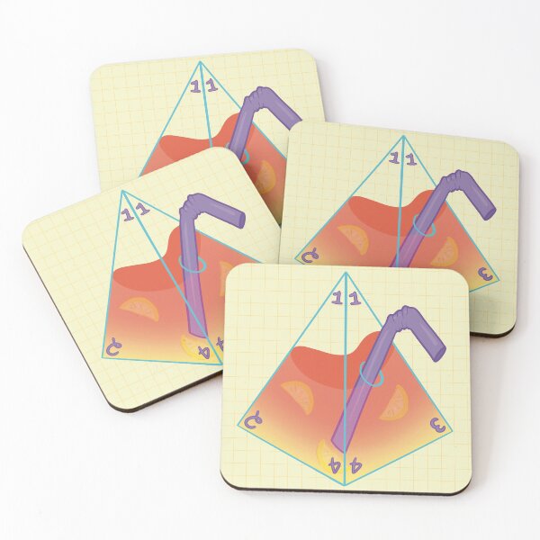 Item preview, Strawberry Lemonade D4 designed and sold by Stephanie Otano.