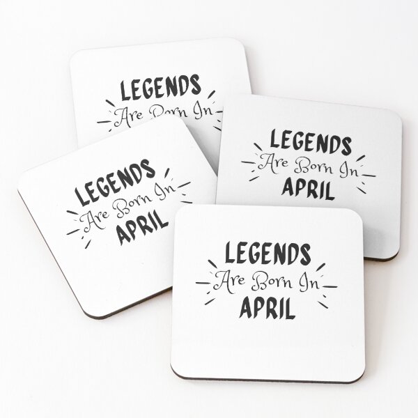 Item preview, Legends Are Born In April designed and sold by MariesDesigns11.