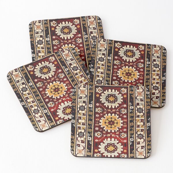 Item preview, Three Medallion Antique Persian Rug Print designed and sold by Vicky Brago-Mitchell®.