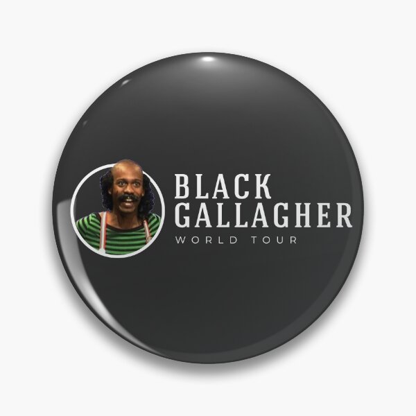 Item preview, Black Gallagher world tour designed and sold by Primotees.
