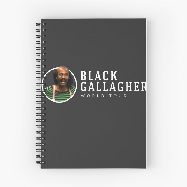 Item preview, Black Gallagher world tour designed and sold by Primotees.