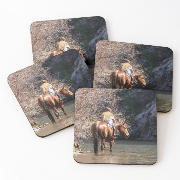 Item preview, Indian girl and her horse designed and sold by tahoetackntrain.