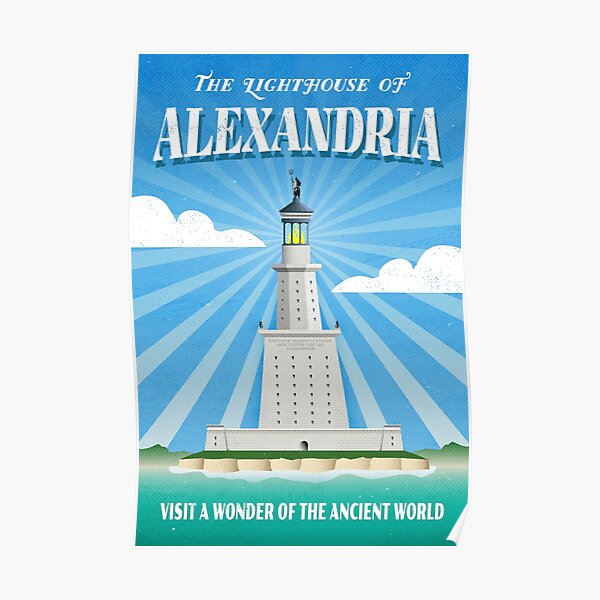 The Lighthouse of Alexandria Poster