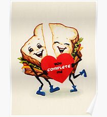 Sandwich Valentine Poster