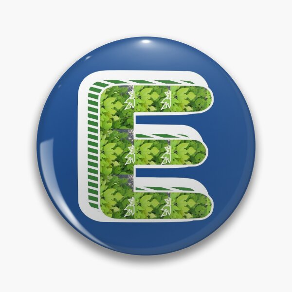 Item preview, Letter E (white border) designed and sold by artfulnotebook.