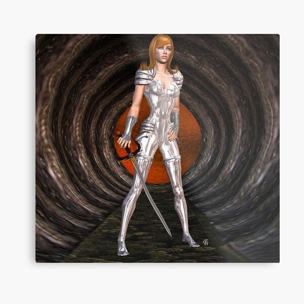 Silver Lady.... Metallbild