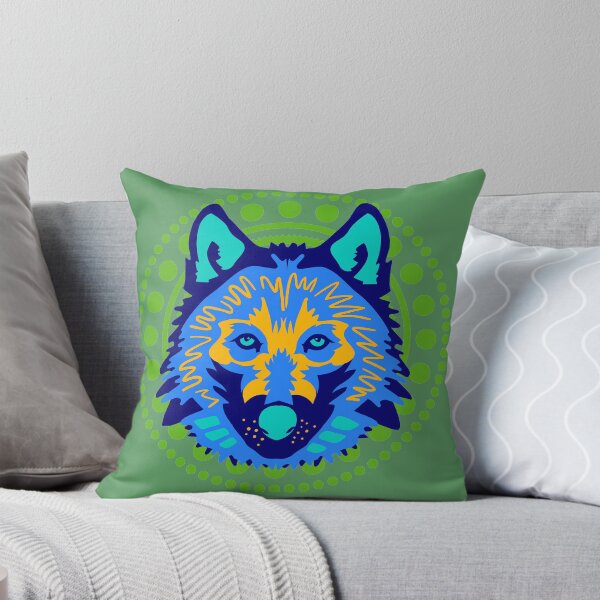 Item preview, Lone blue wolf ! designed and sold by Byoudesigns.